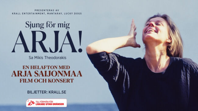 Sjung för mig ARJA! Sa Mikis - En helafton med Arja Saijonmaa, film och konsert